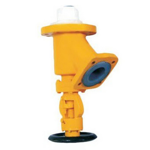 Fep Lined Flush Bottom Valve